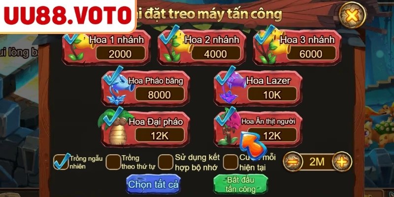 Kho vũ khí hấp dẫn 